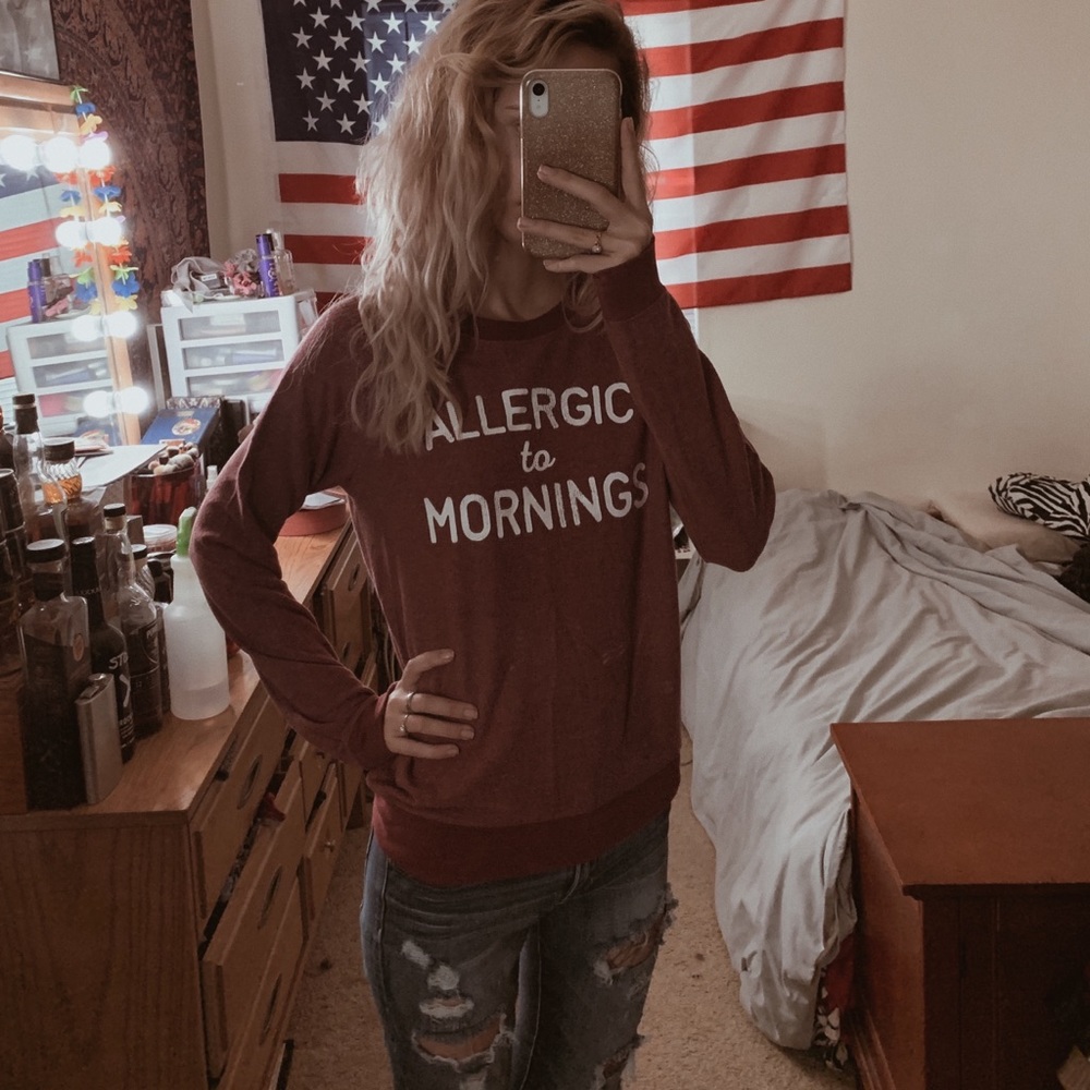 Crew neck sweater